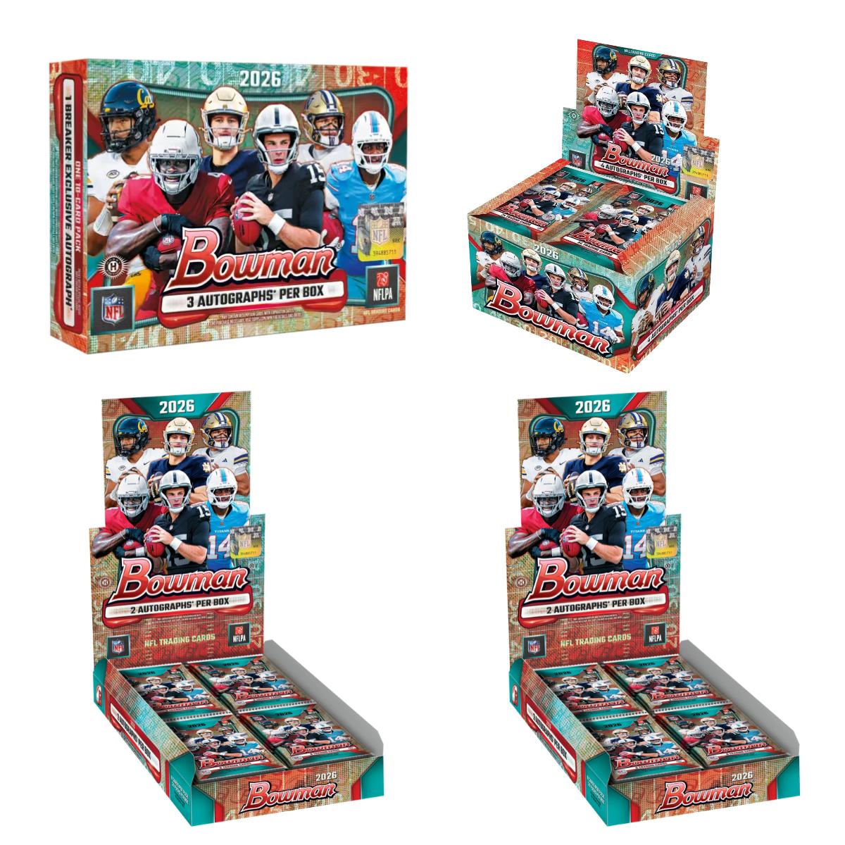 #2895: 2026 Bowman 1 Delight / 1 Jumbo / 2 Hobby Box Pick Your Team Break
