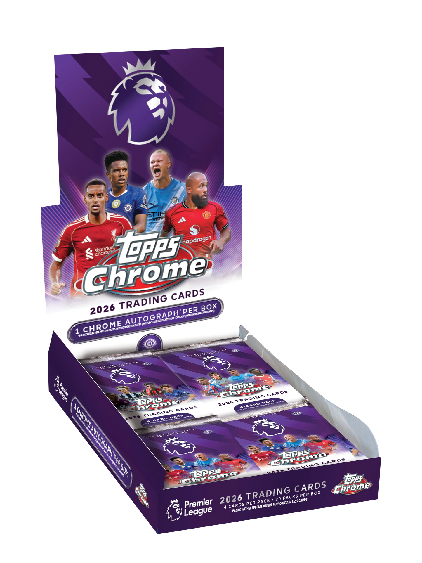 2026 Topps Chrome Premier League Hobby