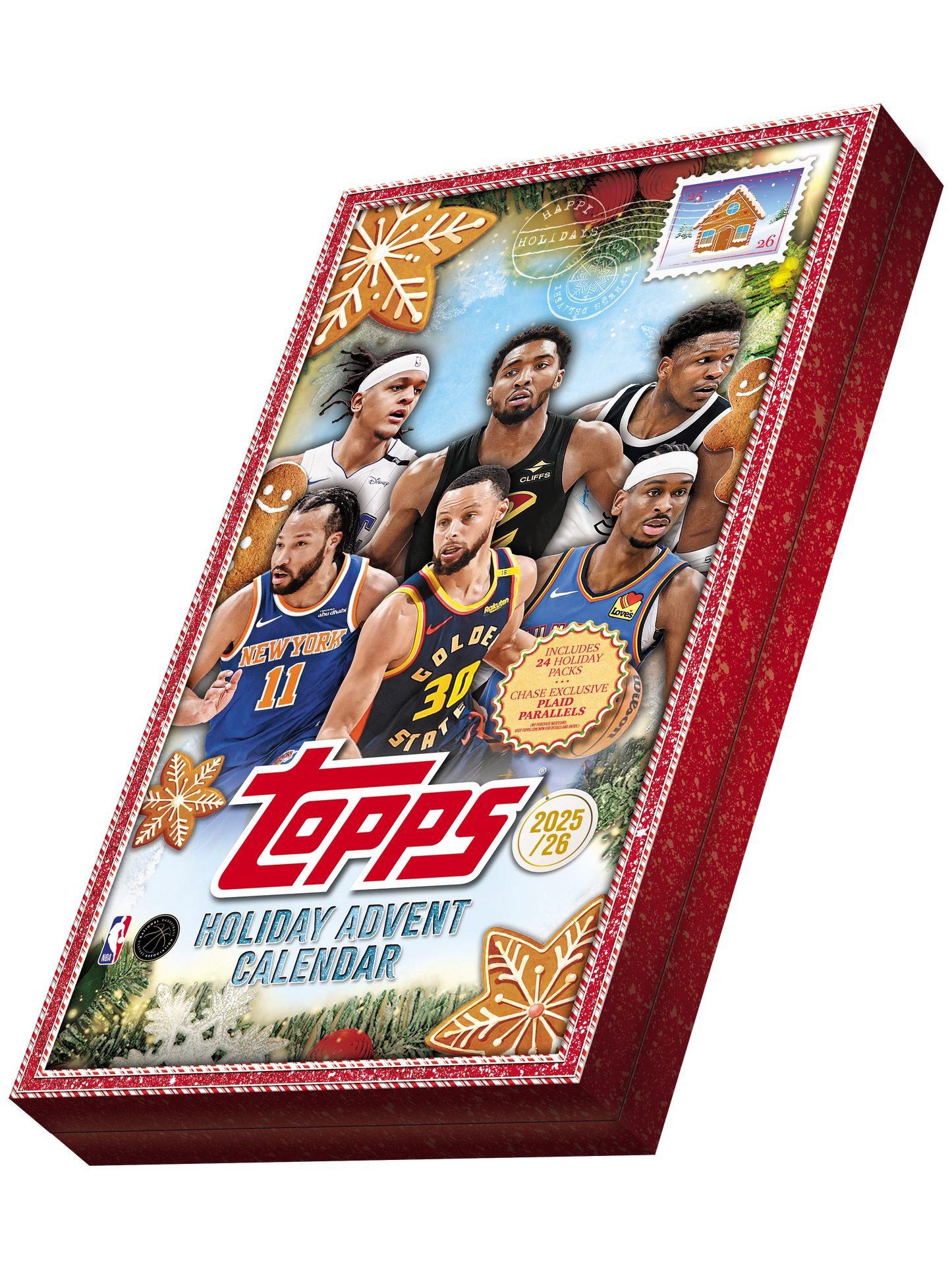 2025/26 Topps Holiday Basketball - Countdown Calendar