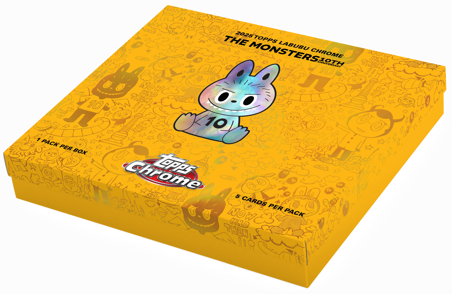 2025 Topps Chrome Labubu The Monsters