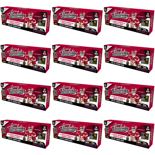 #XXXX: 2025 Panini Absolute Hobby 12 Box Full Case Football Break Pick Your Team