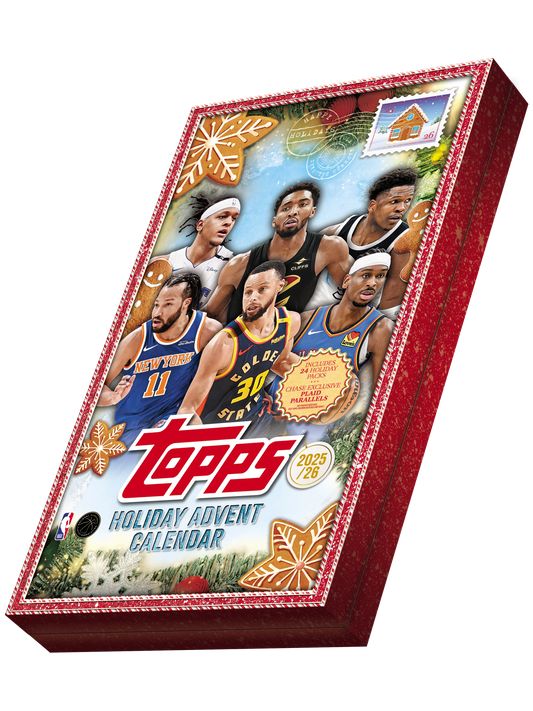2025/26 Topps Holiday Basketball - Countdown Calendar
