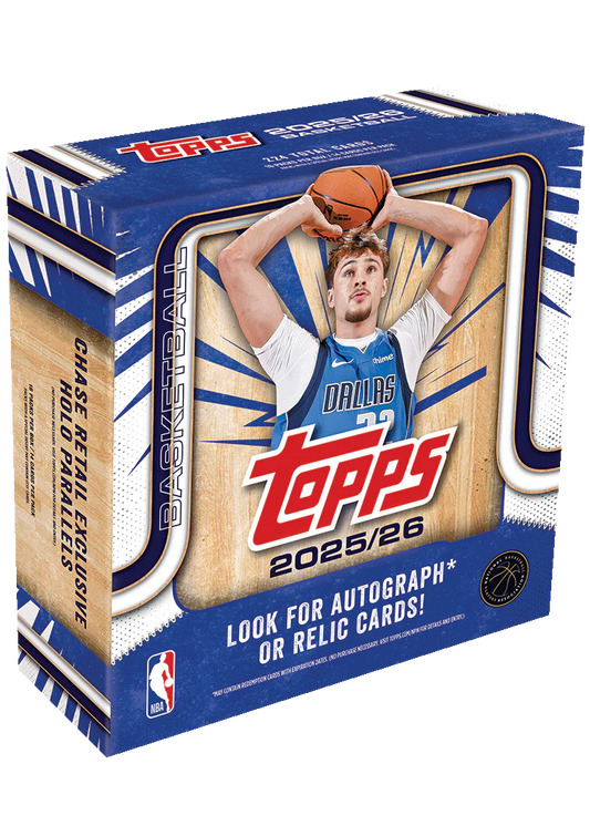 2025/26 Topps NBA Basketball Mega Box