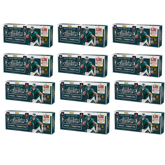 Break XXXX: 12 Box (Full Case) Panini Absolute Hobby Football Pick Your Team