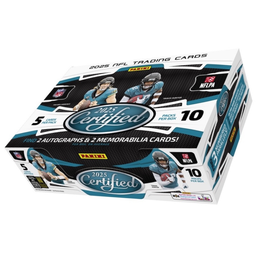2025 Panini Certified Football Hobby Box