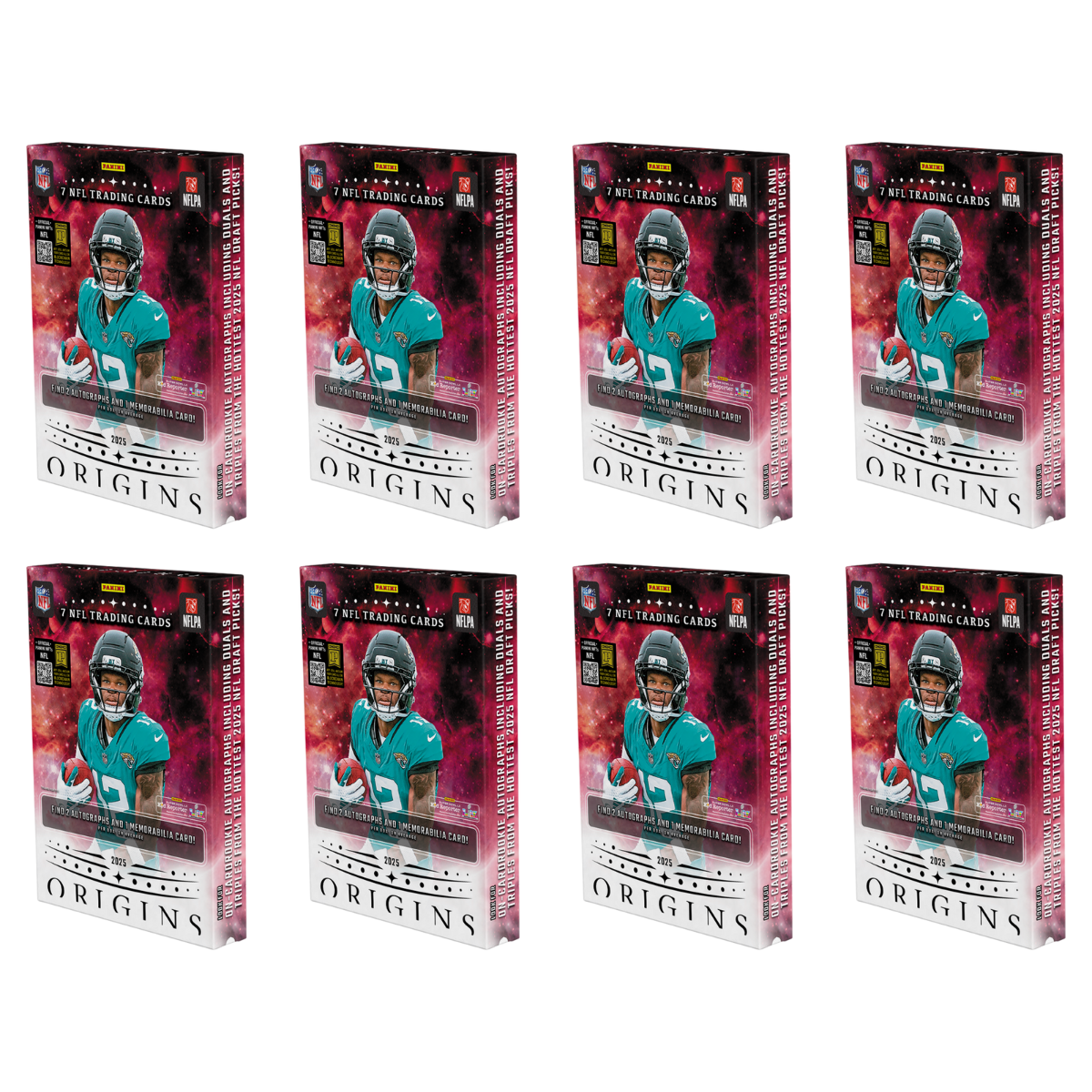 Break XXXX: 8 Box (Half Case) Panini Origins Hobby Football Pick Your Team