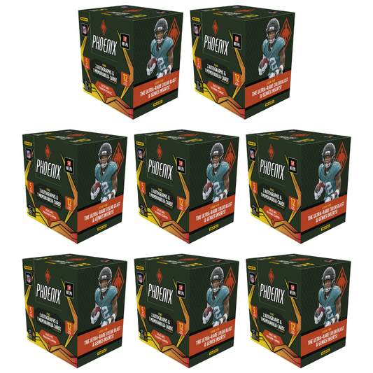 #XXXX: 2025 Panini Phoenix Football Hobby 8 Box Half Case Break Pick Your Team