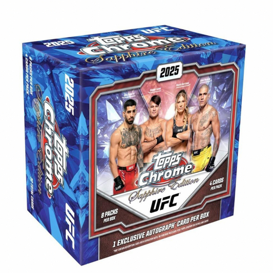 2025 Topps Chrome Sapphire UFC Hobby Box