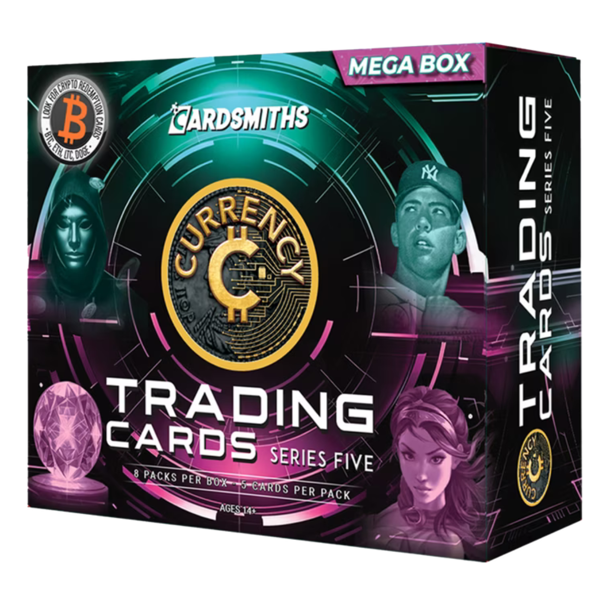 2025 Cardsmiths Currency Series 5 Trading Cards Mega Box
