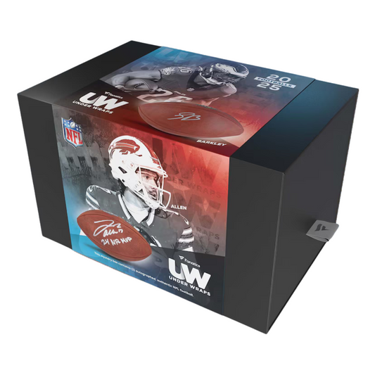 2025 Under Wraps NFL Single Football Box Pick Your Division
